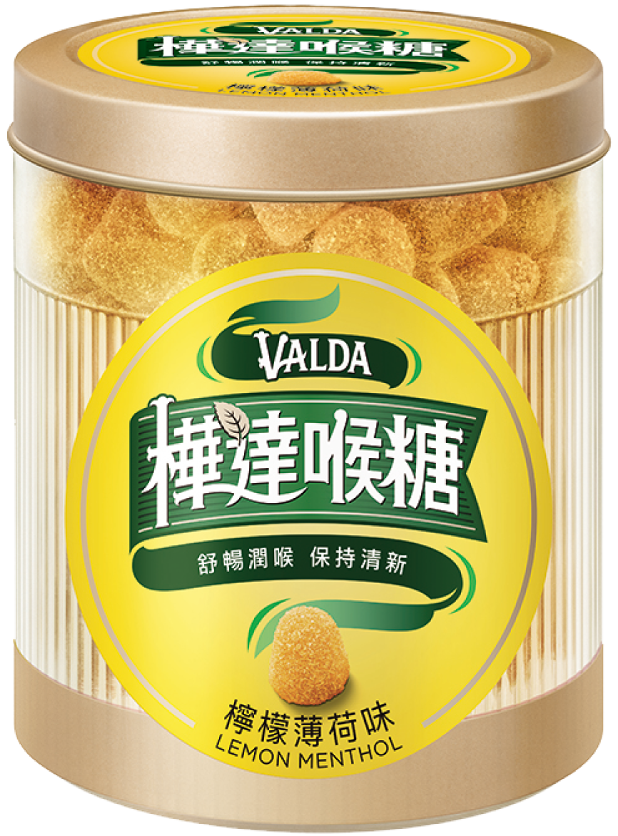 樺達喉糖檸檬口味160克