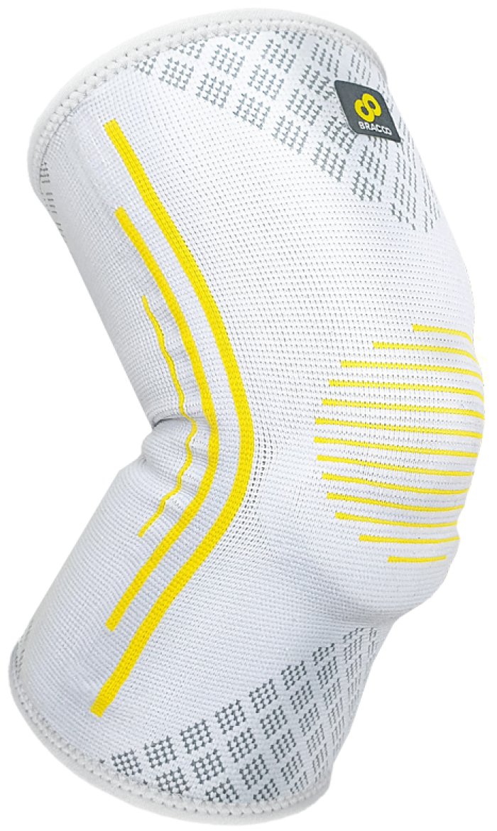 半月型軟墊支撐透氣套筒護膝 KS91