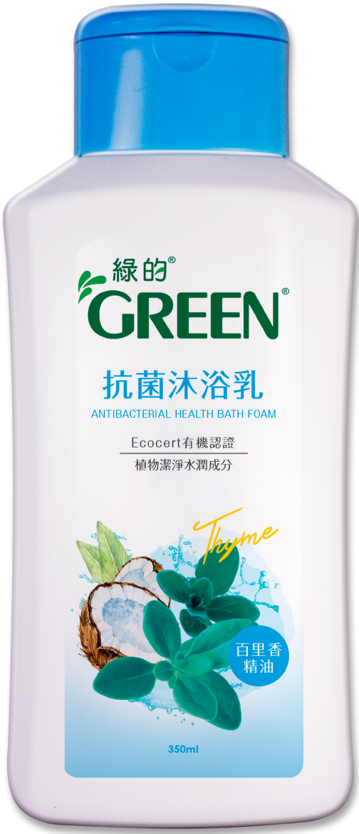 綠的抗菌沐浴乳-百里香