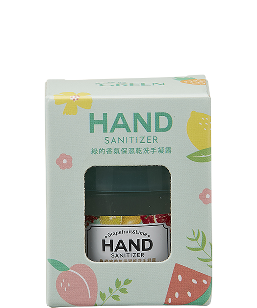 綠的香氛保濕乾洗手凝露-葡萄柚&萊姆