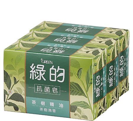 綠的抗菌皂 -茶樹清香