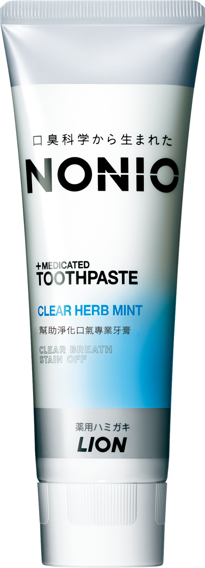 日本獅王NONIO終結口氣牙膏 冰炫薄荷