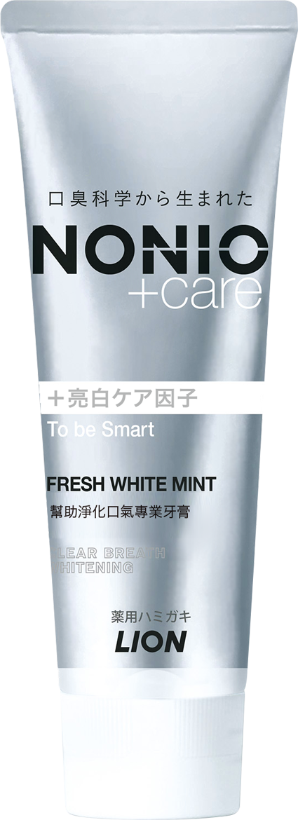 日本獅王NONIO終結口氣牙膏晶燦亮白