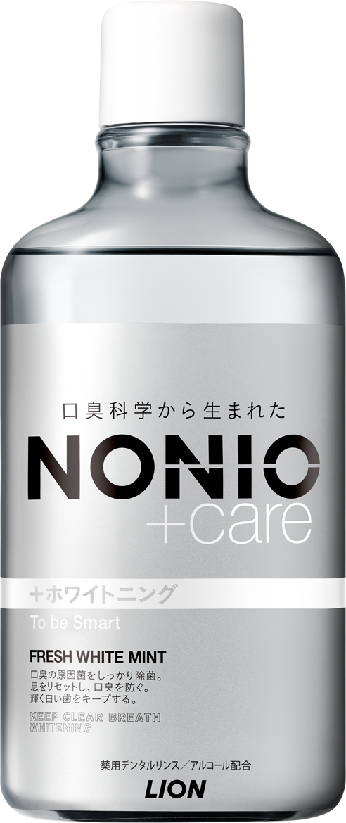 日本獅王NONIO終結口氣漱口水晶燦亮白
