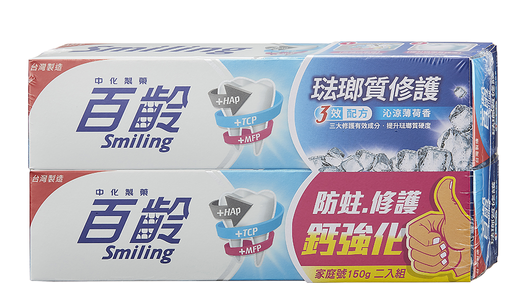 百齡琺瑯質修護牙膏-沁涼薄荷