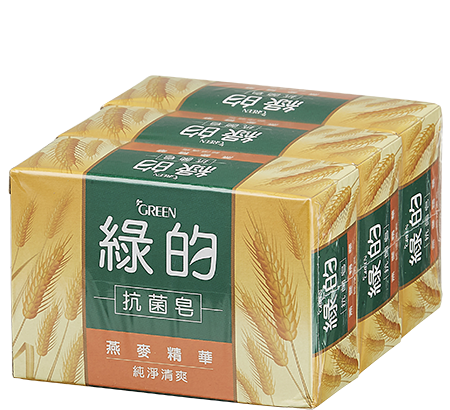 綠的抗菌皂 -純淨清爽