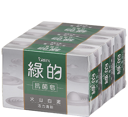 綠的抗菌皂 -活力清新