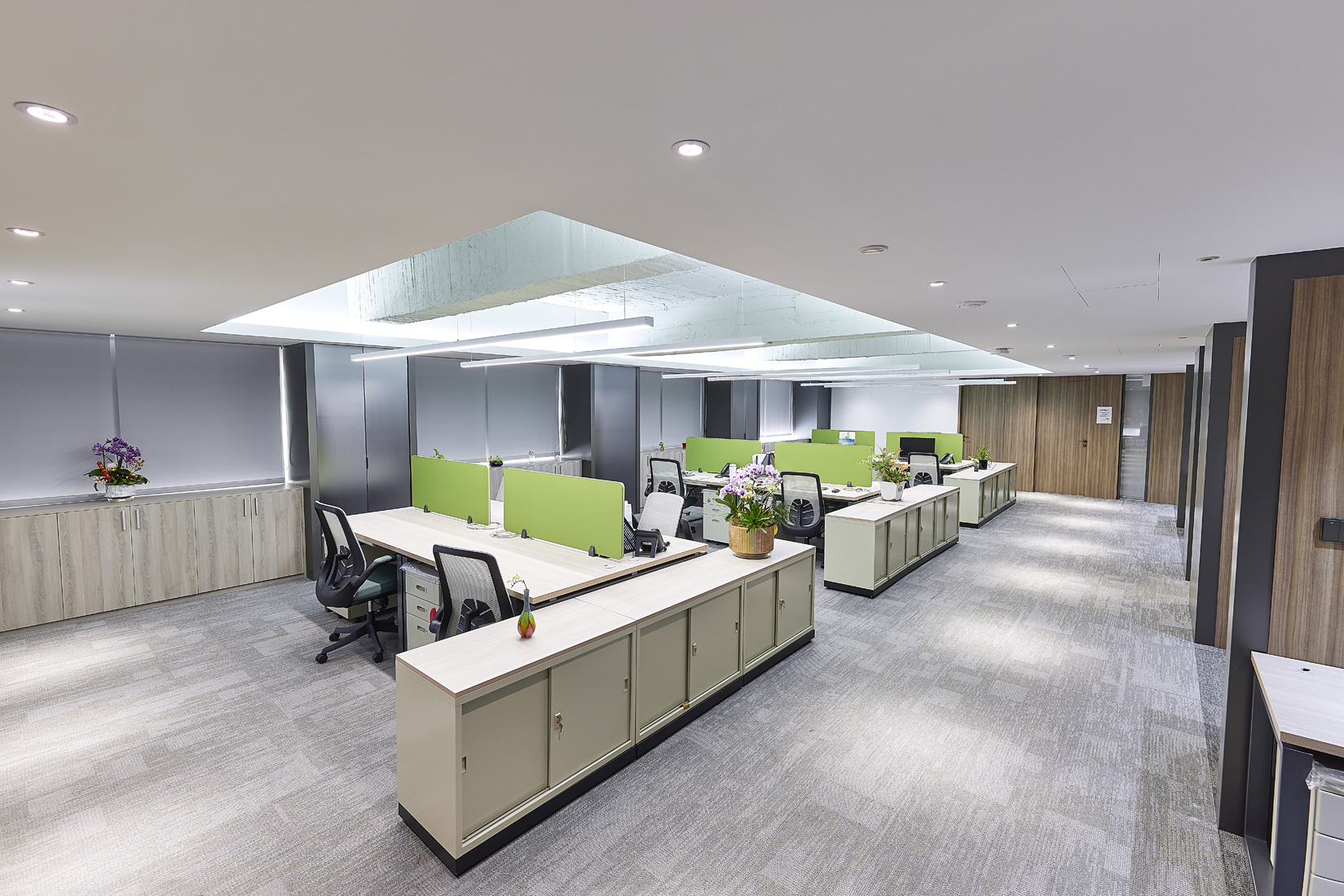 開放式辦公空間